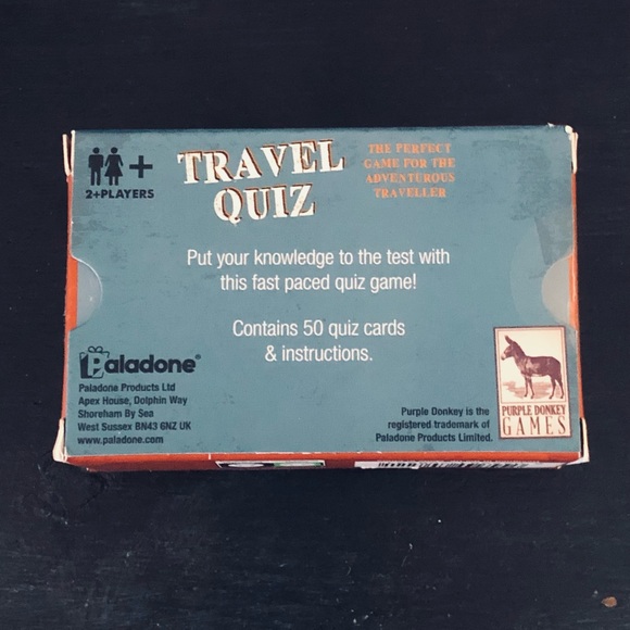 Set of 4 Paladone Trivia Games: TV Quiz Travel Quiz & Gaming Quiz Card Game Deck - Picture 3 of 11